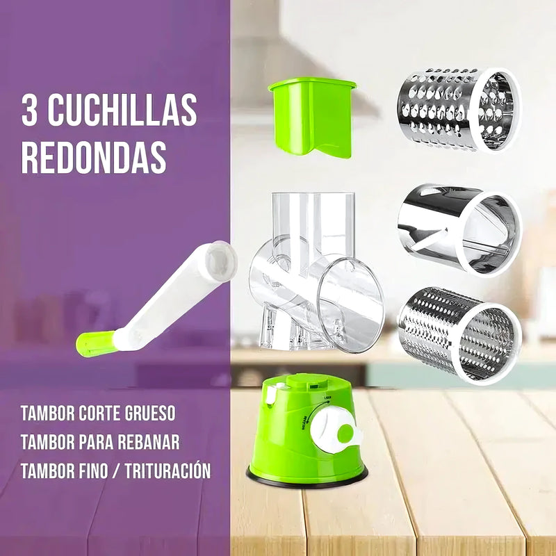 Rallador Giratorio 3 En 1 - Varietas Chile - Santiago