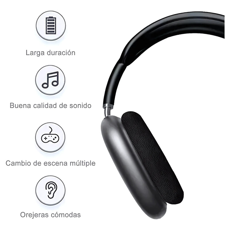 Audífonos Inalámbricos Bluetooth P9 - Varietas Chile - Santiago