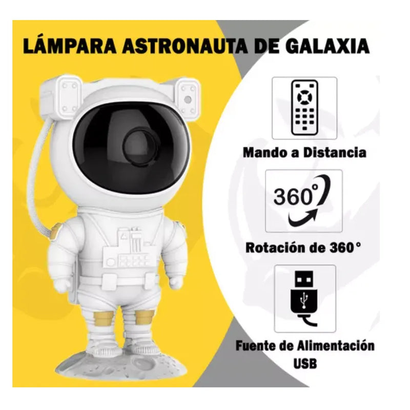 Proyector Lámpara Led Galaxia Astronauta -en tu casa Chile - Santiago