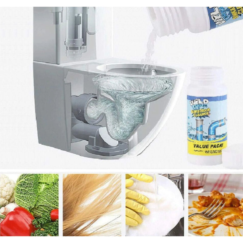 Destapador De Drenage Baño Cocina110 Grs