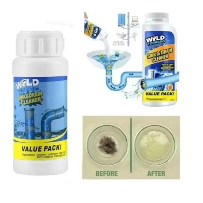 Destapador De Drenage Baño Cocina110 Grs