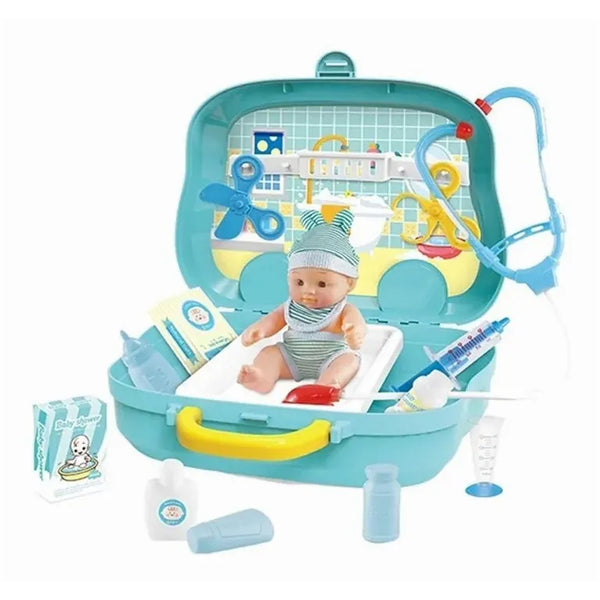 Maletin Doctor Con Muñeco Y Accesorios