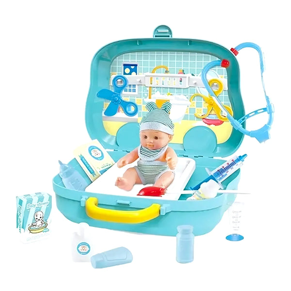 Maletin Doctor Con Muñeco Y Accesorios - Varietas Chile - Santiago