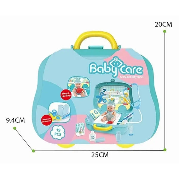 Maletin Doctor Con Muñeco Y Accesorios