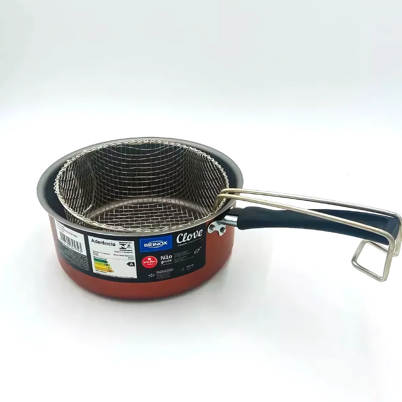 Olla Freidora Con Cestillo Aluminio Brin - Varietas Chile - Santiago