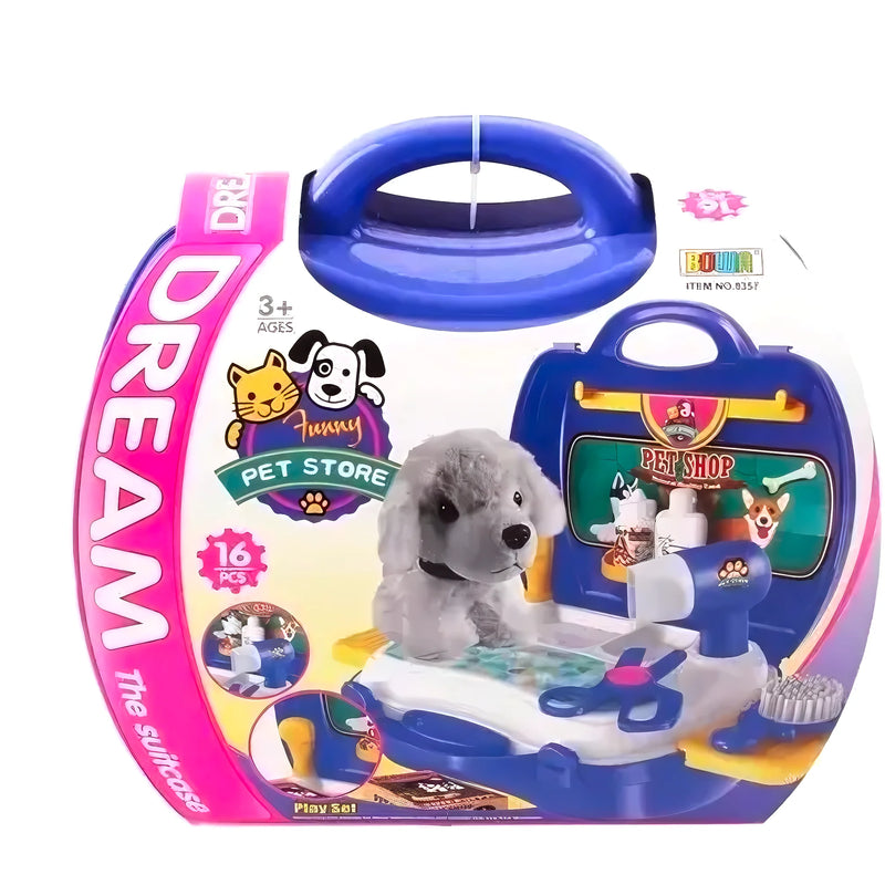 Maletin Juguete Pet Store Peluche Perrit - Varietas Chile - Santiago