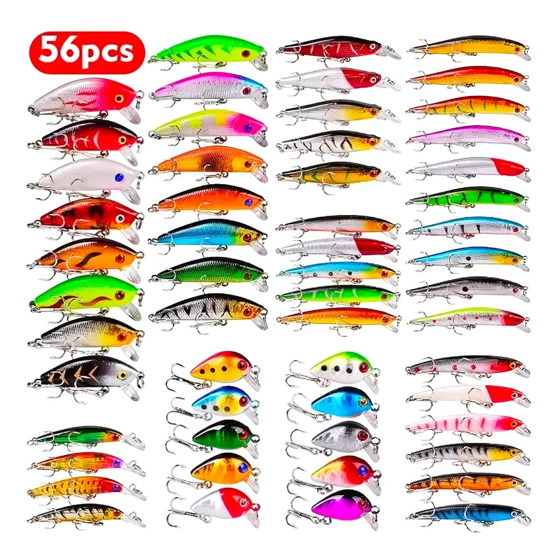 Set De Señuelos De Pesca De 56 Piezas C - Varietas Chile - Santiago