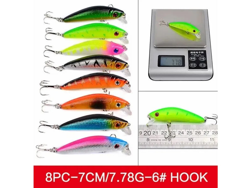 Set De Señuelos De Pesca De 56 Piezas C