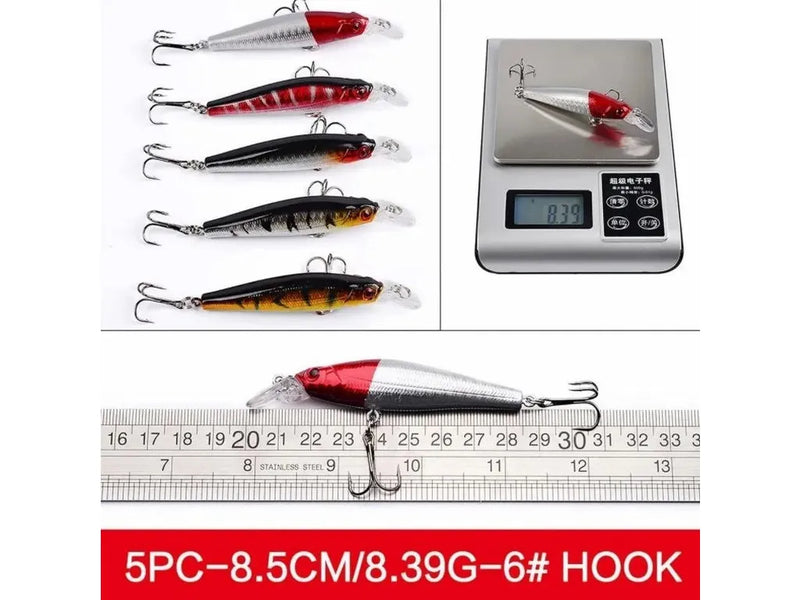 Set De Señuelos De Pesca De 56 Piezas C