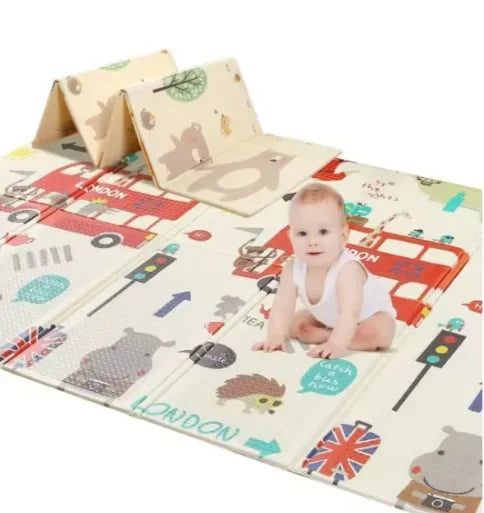 Alfombra 180X120 Antigolpes Para Bebes