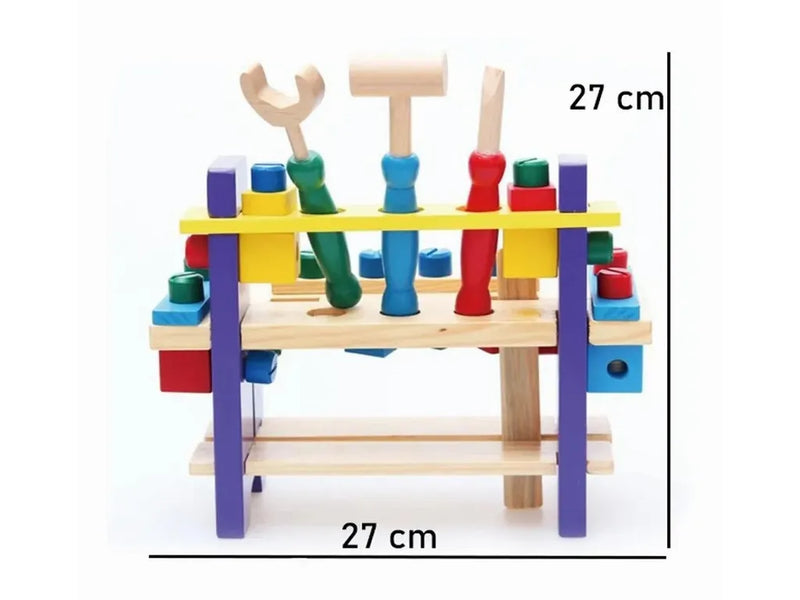 Set Madera Herramientas Juguete Didáctic