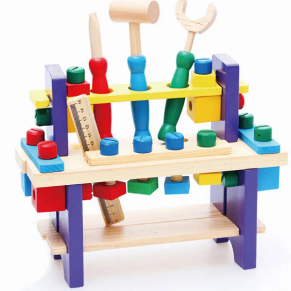 Set Madera Herramientas Juguete Didáctic