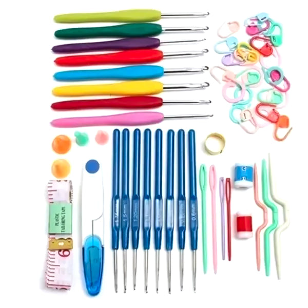 Set Crochet 60 Piezas Ergonométrico - Varietas Chile - Santiago