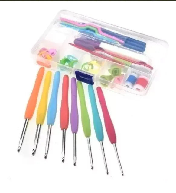 Set Crochet 60 Piezas Ergonométrico
