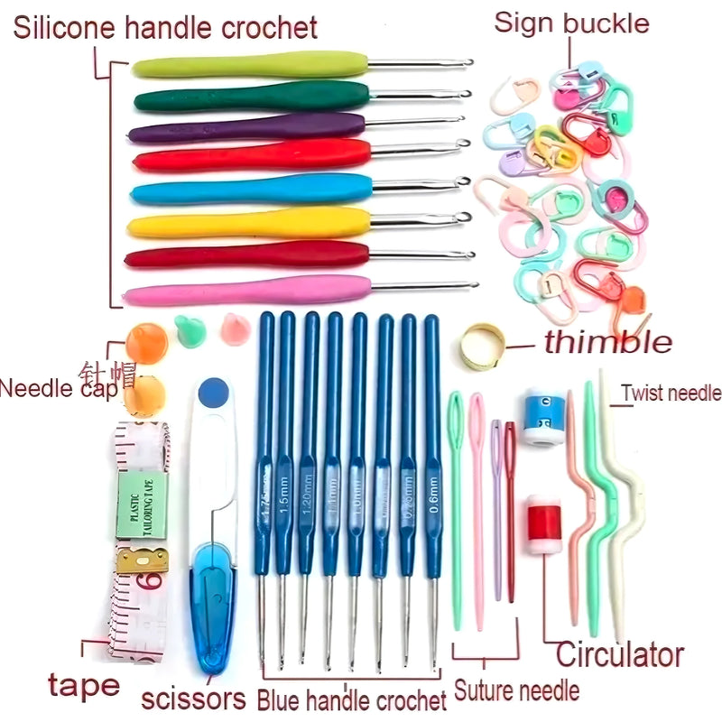 Set Crochet 60 Piezas Ergonométrico - Varietas Chile - Santiago