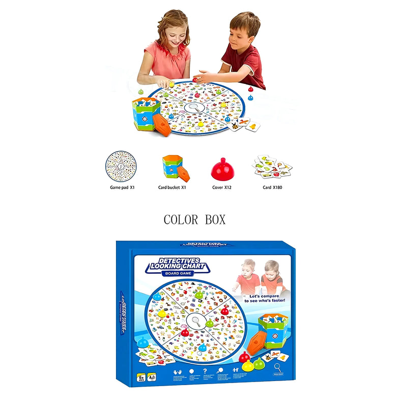 Juego De Mesa Pequeño Detective 180 Cart - Varietas Chile - Santiago