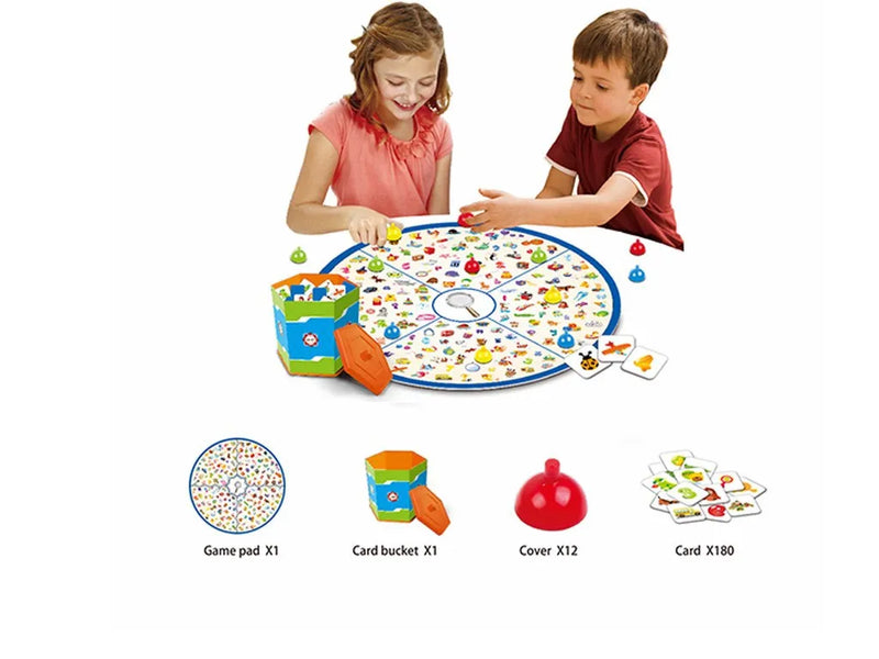 Juego De Mesa Pequeño Detective 180 Cart