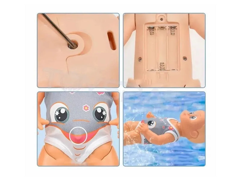 Muñeca Piscina Tina Para El Agua Puede N