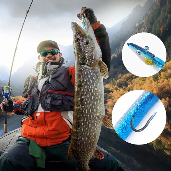 Vinilo Señuelo De Silicona Para Pesca