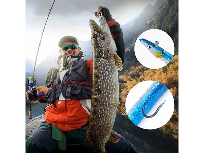 Vinilo Señuelo De Silicona Para Pesca