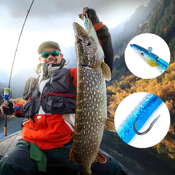 Vinilo Señuelo De Silicona Para Pesca - Varietas Chile - Santiago