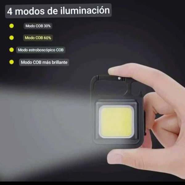 Llavero Recargable Con Luz - Varietas Chile - Santiago