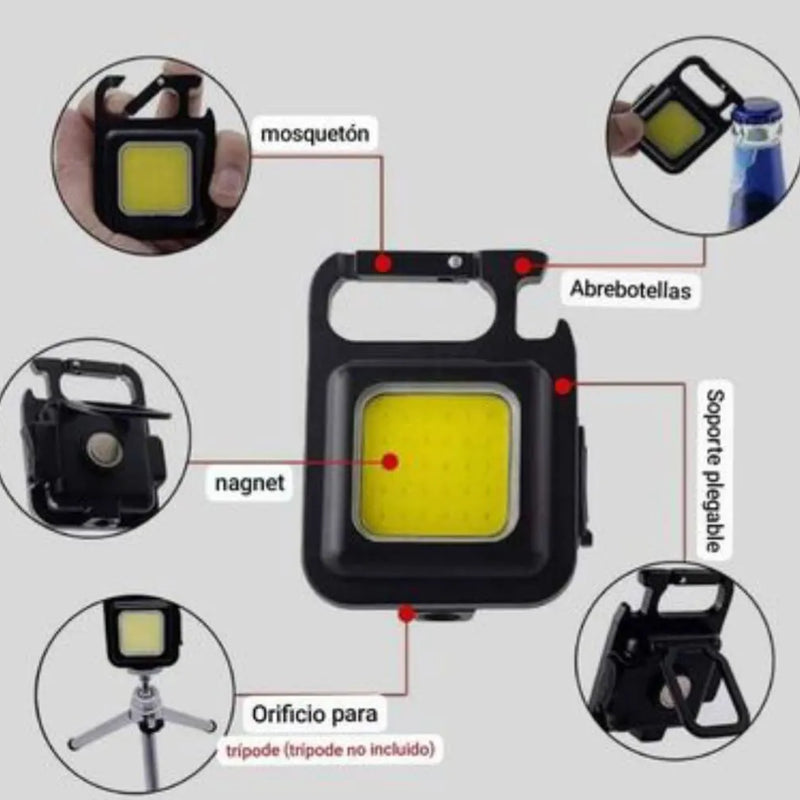 Llavero Recargable Con Luz -en tu casa Chile - Santiago
