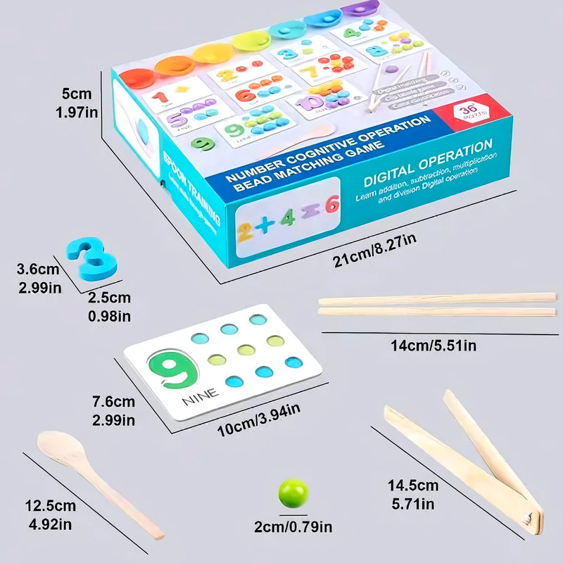 Juego De Matematicas Montessori Niños - Varietas Chile - Santiago