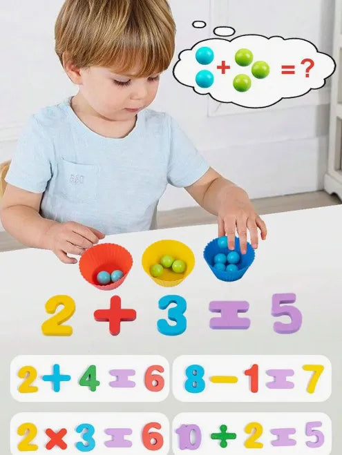 Juego De Matematicas Montessori Niños