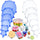 Pack De 6 Tapas Elásticas De Silicona Re