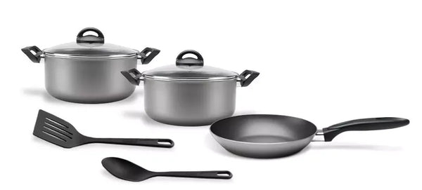Batería De Cocina Brinox 7 Piezas Plata