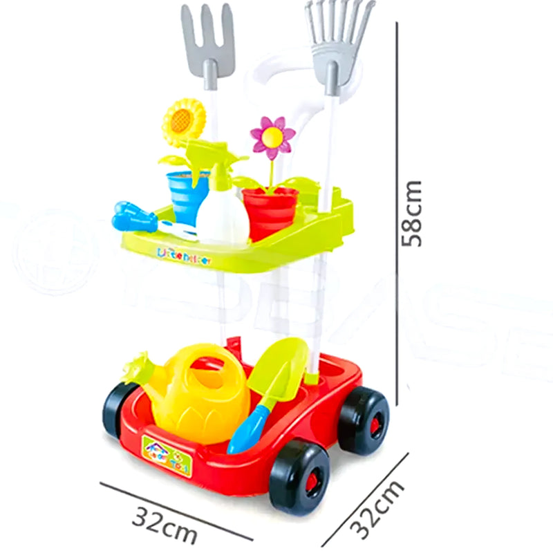 Carro Con Herramienta De Jardinería Para - Varietas Chile - Santiago