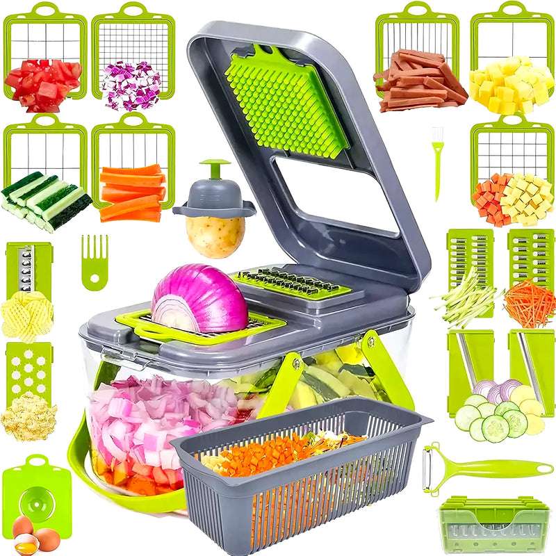 Picador Y Rayador De Verduras 22 En 1 - Varietas Chile - Santiago