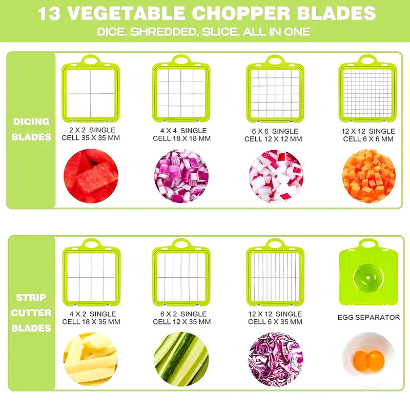 Picador Y Rayador De Verduras 22 En 1 - Varietas Chile - Santiago