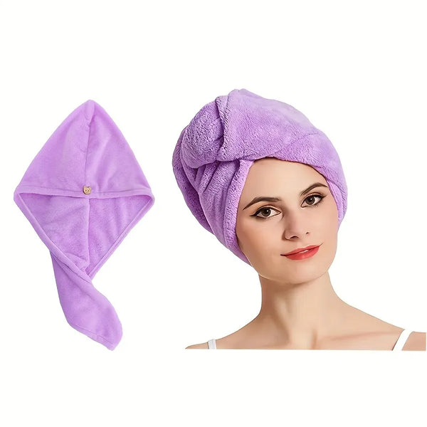Gorra De Ducha Plush Secadorapido