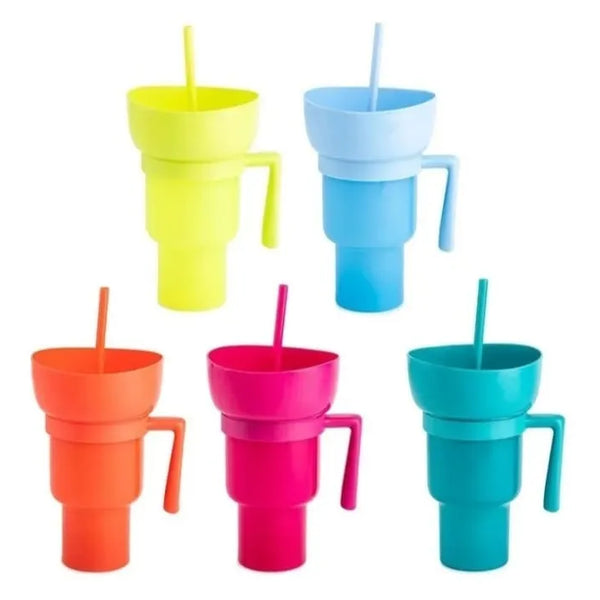 Vaso Snack 2 En 1 Tik Tok 950 Ml