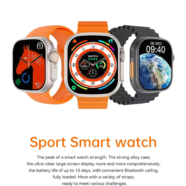Reloj Smartwatch S9 Ultra 49Mm Salud C - Varietas Chile - Santiago