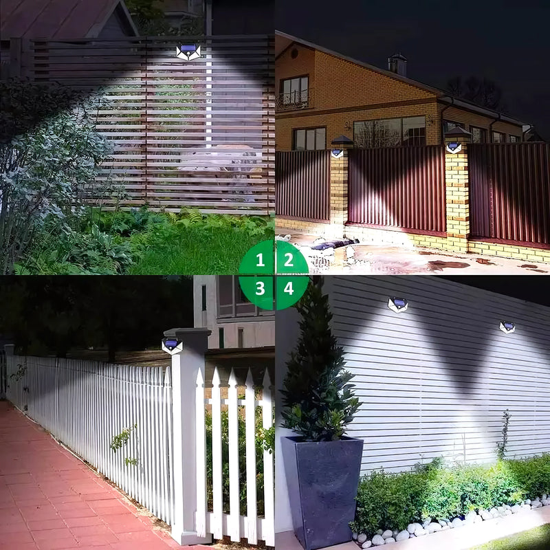 Foco Solar 100 Led Sensor Movimiento - Varietas Chile - Santiago