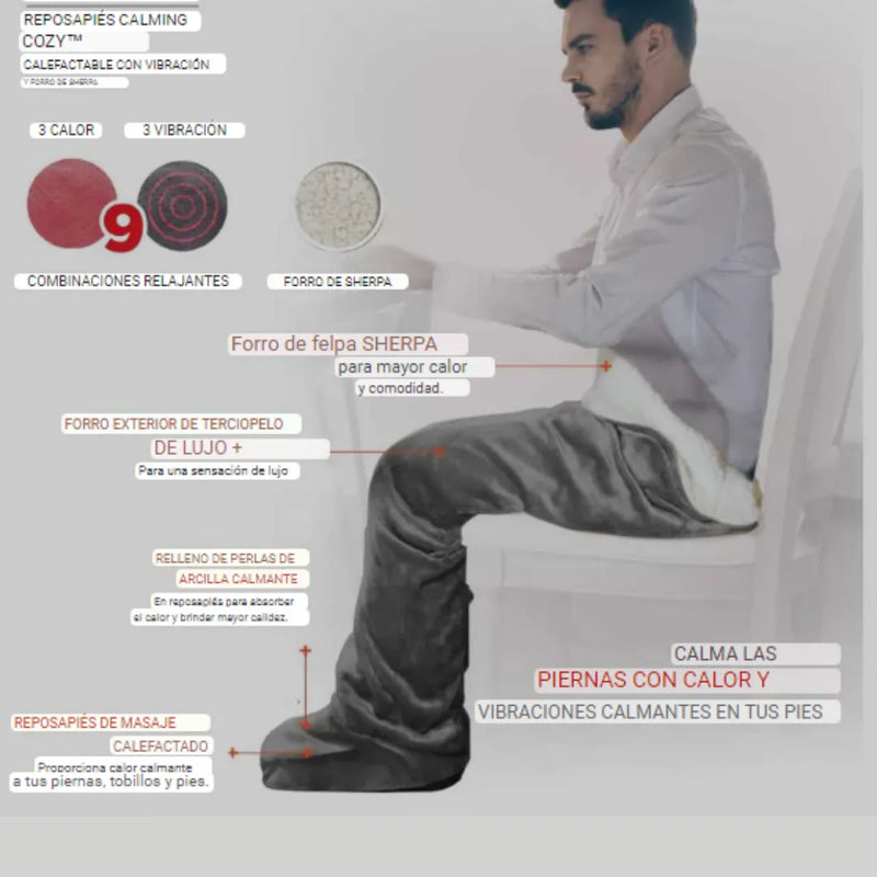 Manta Frazada Termica Calor Y Vibración