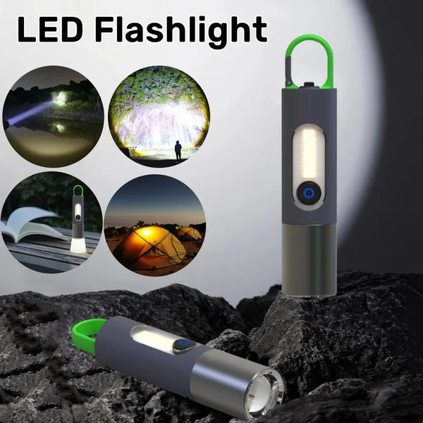 Linterna Tactica Recargable Usb