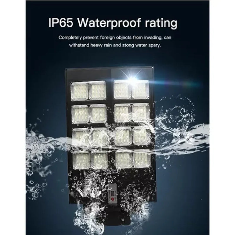 Foco Solar Luminaria 1200W Poste -en tu casa Chile - Santiago