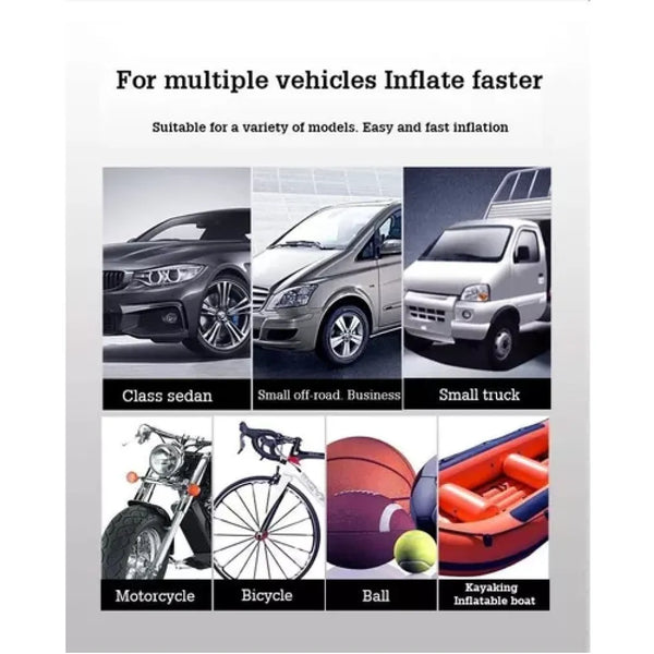 Compresor Aire Doble Cilindro 12V Accs -en tu casa Chile - Santiago