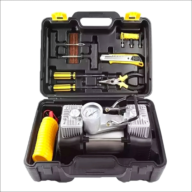 Compresor Aire Doble Cilindro 12V Accs - Varietas Chile - Santiago