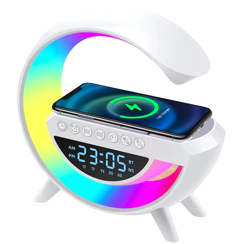 Altavoz Bluetooth Con Reloj Y Cargador - Varietas Chile - Santiago