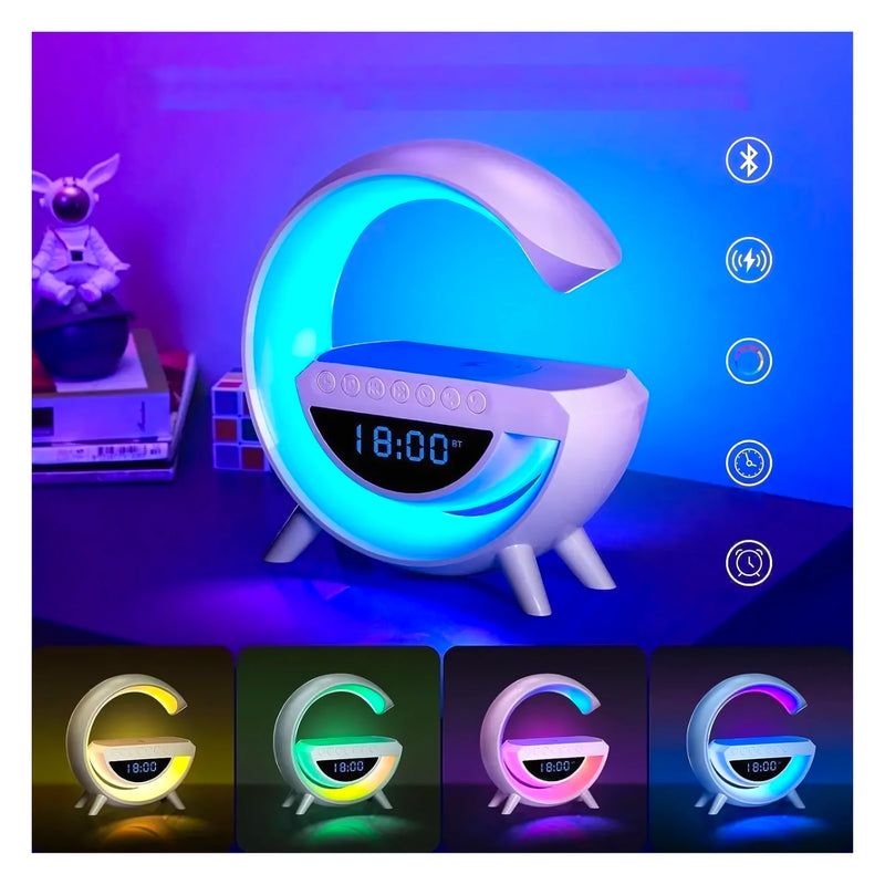 Altavoz Bluetooth Con Reloj Y Cargador - Varietas Chile - Santiago