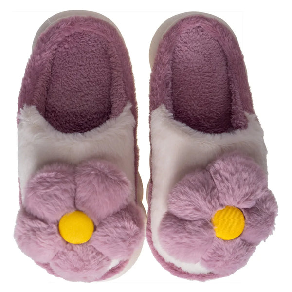 Pantufla Hana Lila Mujer Invierno