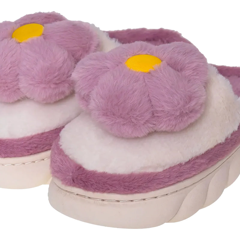 Pantufla Hana Lila Mujer Invierno - Varietas Chile - Santiago