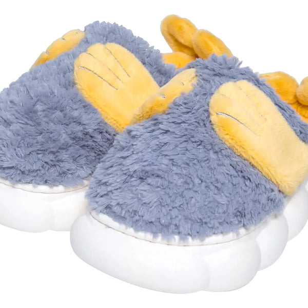 Pantufla Foquita Mujer Gris Invierno - Varietas Chile - Santiago