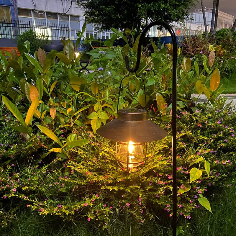 Estaca Lampara Retro Vintage Solar Para
