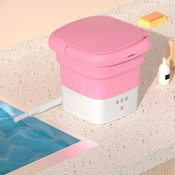 Mini Lavadora Plegable Portatil